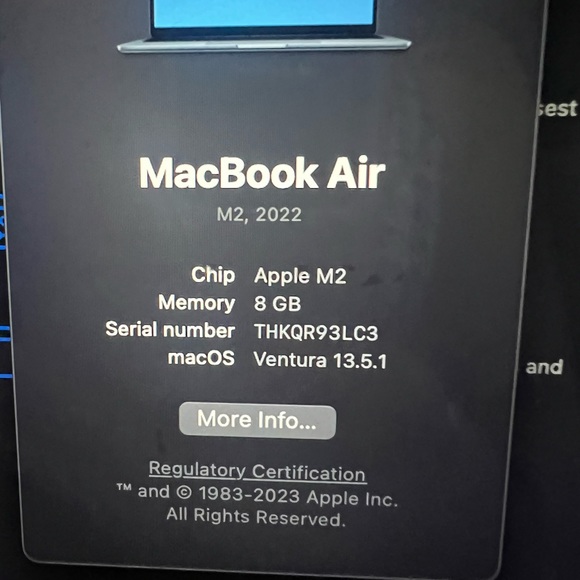 COPY - MacBook Air m2 A2681 - Picture 8 of 8